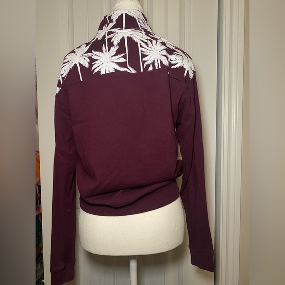 VS PINK Half Zip Rare Tropical Print - Picture 4 of 6